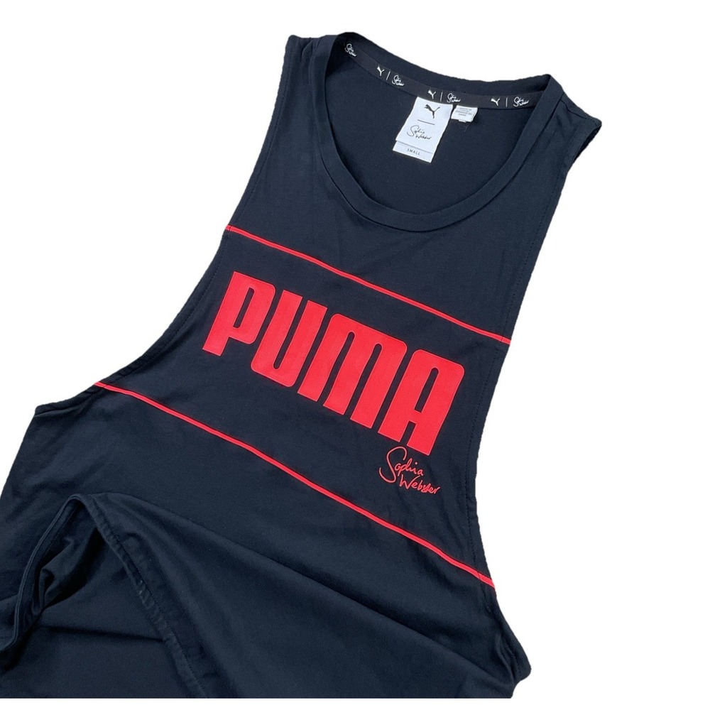 Puma x Sophia Webster Tank Top Womens S Unicorn Graphic Sleeveless Athletic Top